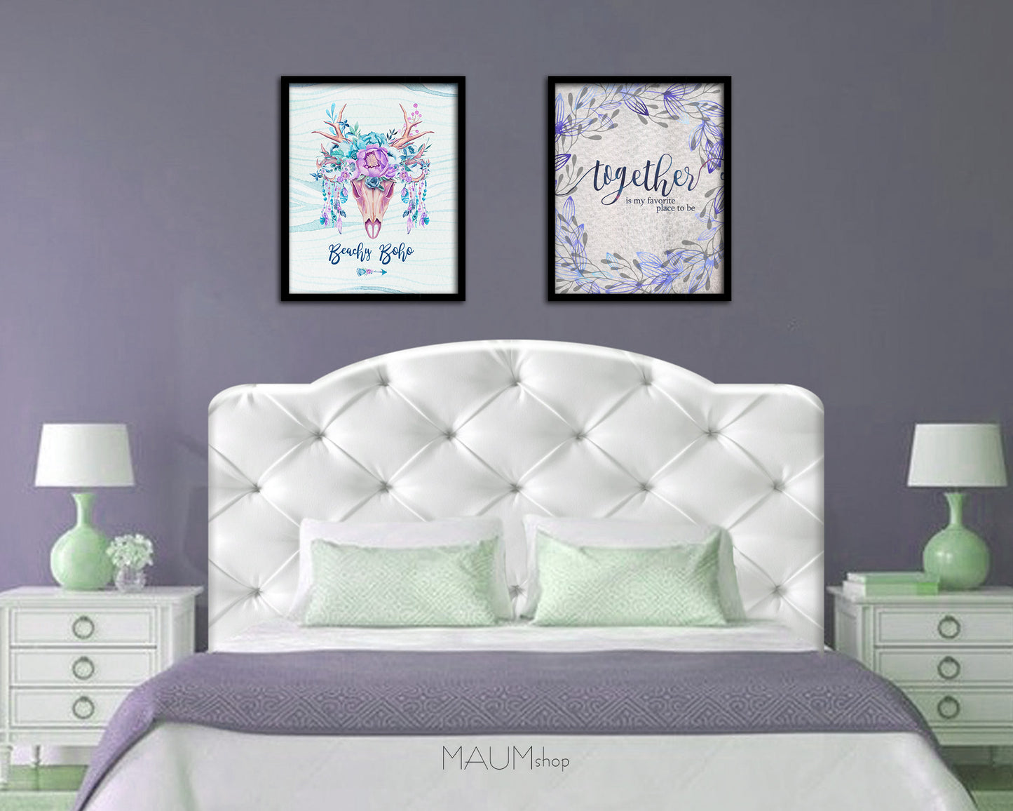 Together is my favorite place to be Quote Framed Print Wall Decor Art Gifts