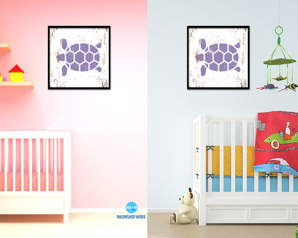 Turtle Animal Nursery Room Fine Art Paper Prints Home Decor Wall Art Gifts