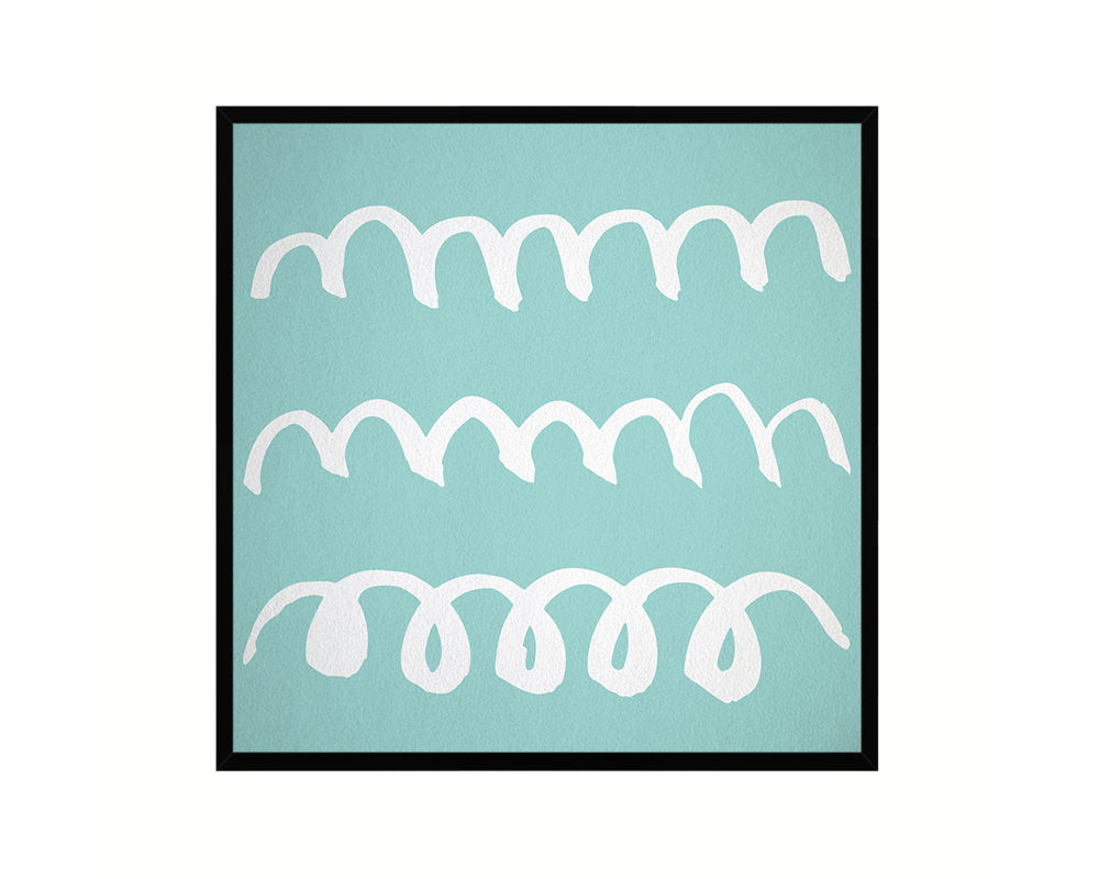 Brush Object Abstract Artwork Wood Frame Gifts Modern Wall Decor Art Prints