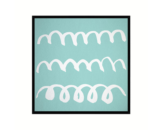 Brush Object Abstract Artwork Wood Frame Gifts Modern Wall Decor Art Prints