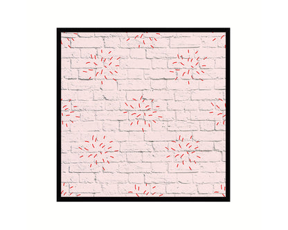 Abstract Line Artwork Wood Frame Gifts Modern Wall Decor Art Prints