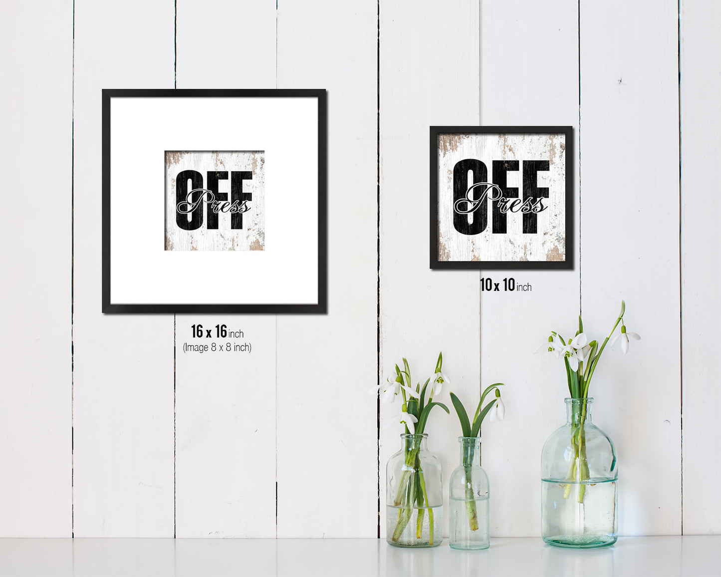 Press off Quote Framed Print Home Decor Wall Art Gifts