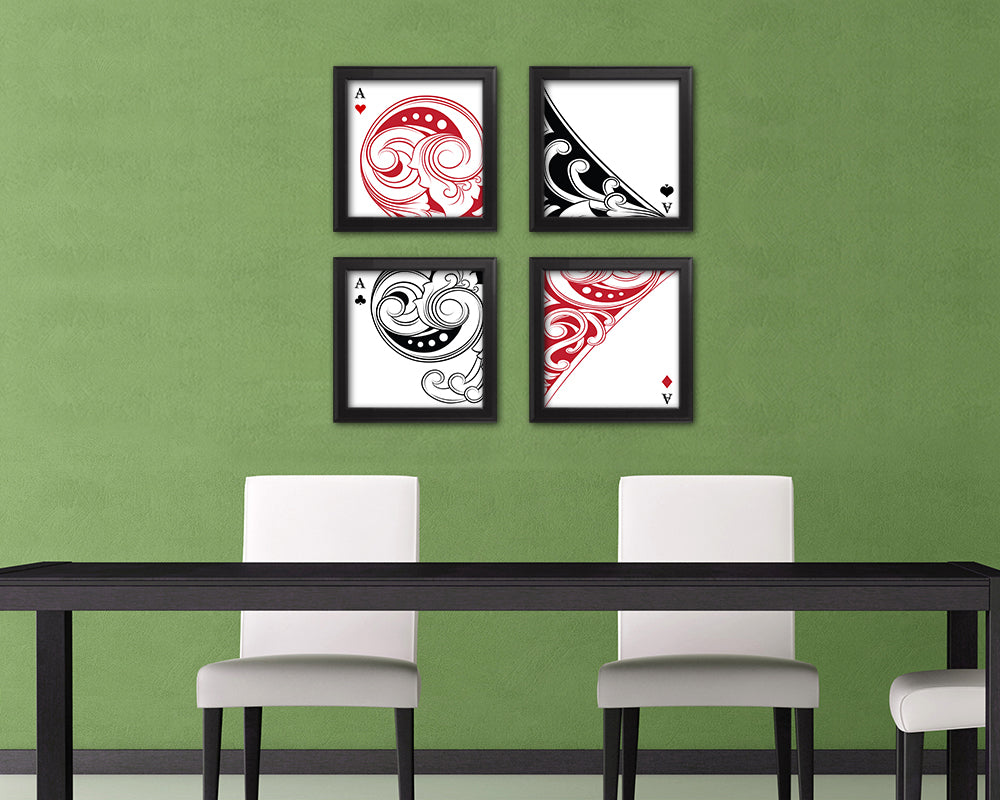 [MAUM] Multipurpose Black Picture Frame with Art