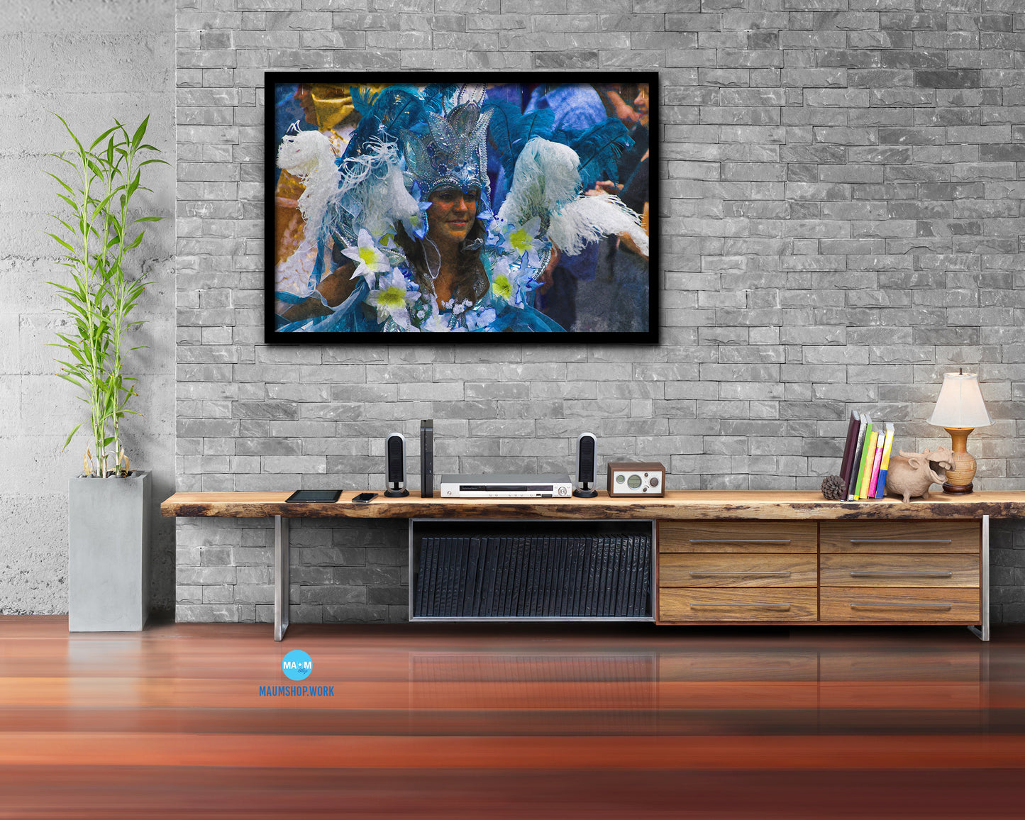 Glittering Brazilian Rio Carnival, South America, Brazil, Landmark