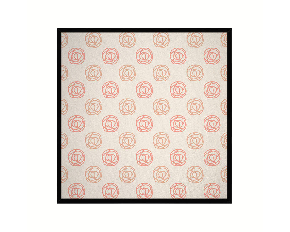 Geometric Abstract Artwork Wood Frame Gifts Modern Wall Decor Art Prints