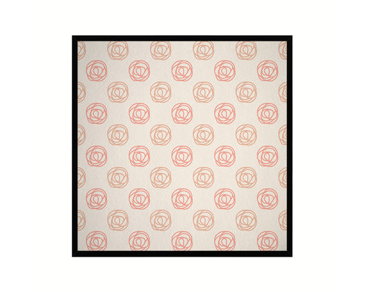 Geometric Abstract Artwork Wood Frame Gifts Modern Wall Decor Art Prints