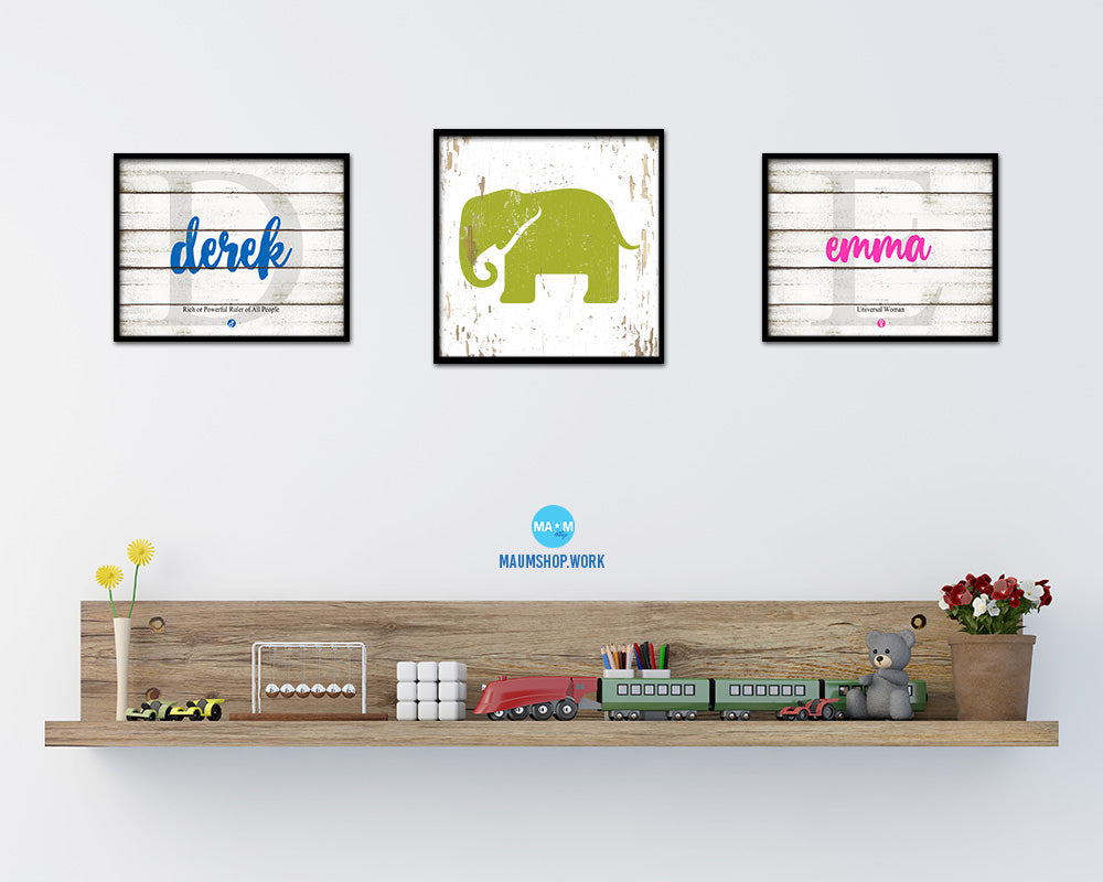 Elephant Animal Nursery Room Fine Art Paper Prints Home Decor Wall Art Gifts