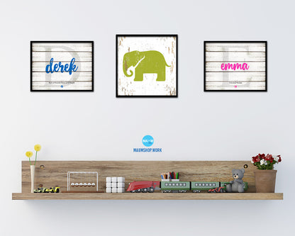 Elephant Animal Nursery Room Fine Art Paper Prints Home Decor Wall Art Gifts