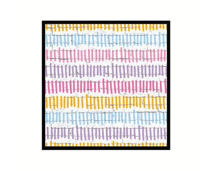 Abstract Line Artwork Wood Frame Gifts Modern Wall Decor Art Prints