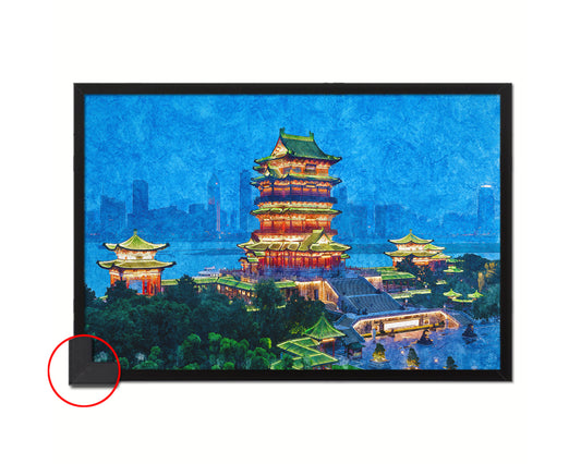 Famous Ancient Building Nanchang Tengwang Pavilion, Asia, China, Landmark