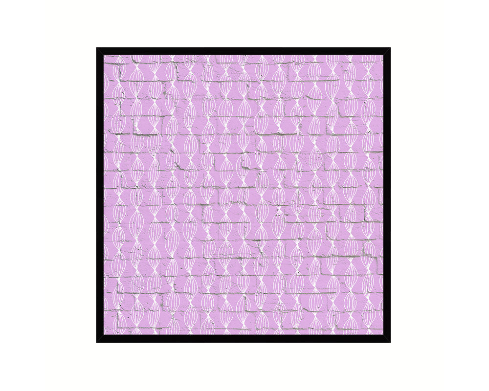 Abstract Pink Artwork Wood Frame Gifts Modern Wall Decor Art Prints