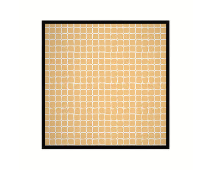 Abstract Yellow Artwork Wood Frame Gifts Modern Wall Decor Art Prints