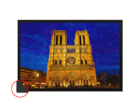 Cathedral Notre Dame Sunset Paris, Europe, France, Landmark