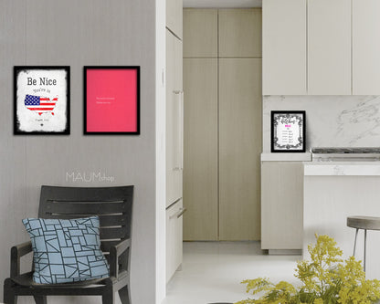 You won't succeed, unless you try Quote Framed Print Wall Decor Art Gifts