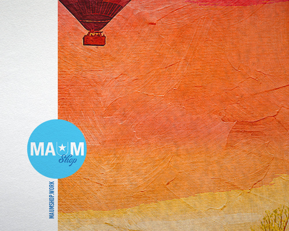 Tulip field of blooming Purple Landscape Painting Print Art Frame Home Wall Decor Gifts