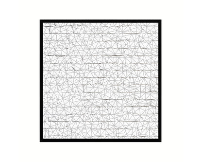 Abstract Black  Artwork Wood Frame Gifts Modern Wall Decor Art Prints