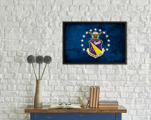 88th Air Base Wing Emblem Paper Texture Flag Framed Prints Home Decor Wall Art Gifts