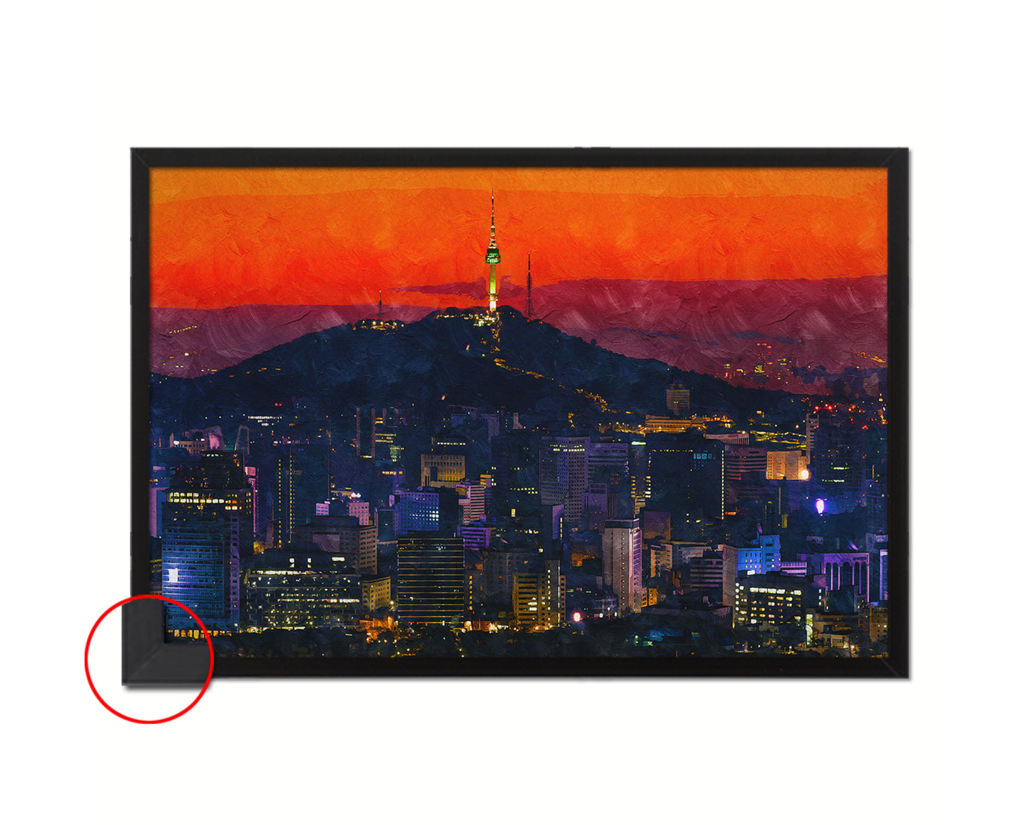 Twilght Cityscape Seoul, Asia, Korea, Landmark