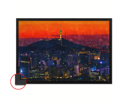 Twilght Cityscape Seoul, Asia, Korea, Landmark