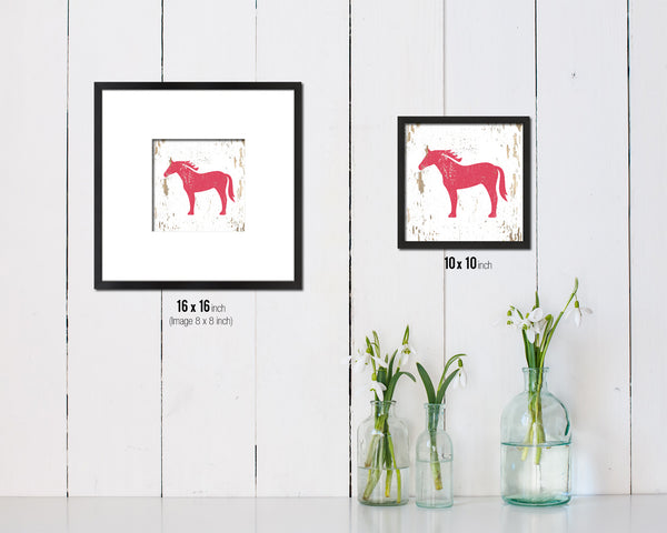 Horse Animal Nursery Room Fine Art Paper Prints Home Decor Wall Art Gifts