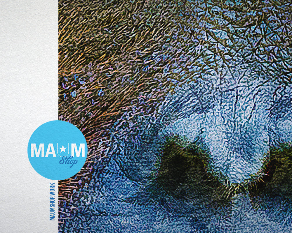 Orangutan Animal Painting Print Framed Art Home Wall Decor Gifts