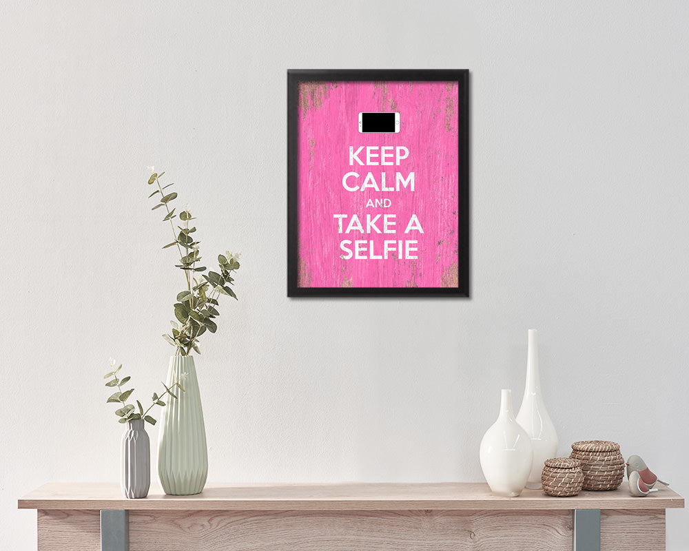 Keep calm and love your family Quote Framed Print Home Decor Wall Art Gifts