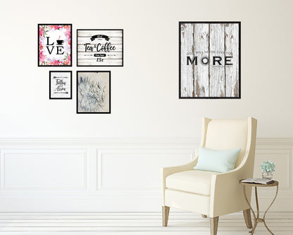 God wil never give you more than you can handle Quote Wood Framed Print Home Decor Wall Art Gifts
