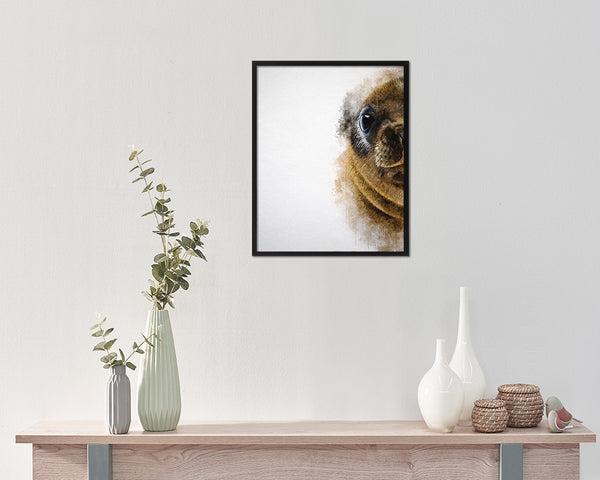 Sea Lion Animal Painting Print Framed Art Home Wall Decor Gifts