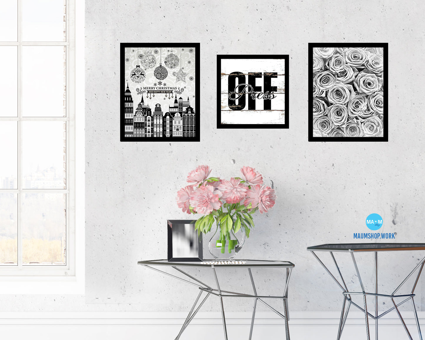 Press off Quote Framed Print Home Decor Wall Art Gifts
