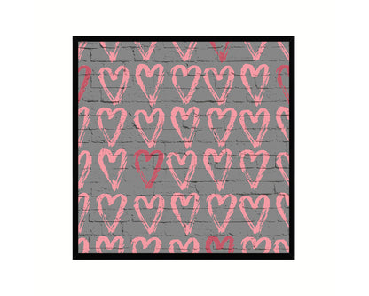 Shape Abstract Artwork Wood Frame Gifts Modern Wall Decor Art Prints