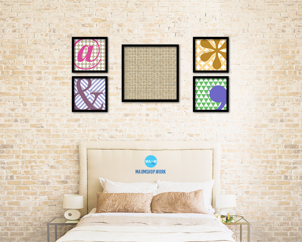 Abstract Artwork Wood Frame Gifts Modern Wall Decor Art Prints
