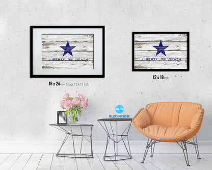 Make America Great Again, Donald Trump Campaign Wood Rustic Flag Framed Print Art