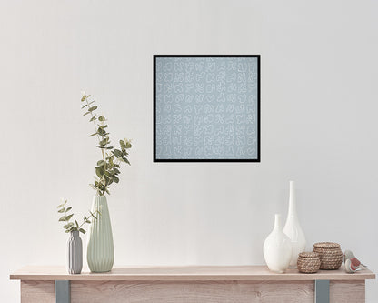 Abstract Artwork Wood Frame Gifts Modern Wall Decor Art Prints