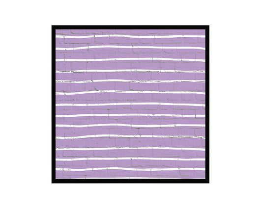 Abstract Purple Artwork Wood Frame Gifts Modern Wall Decor Art Prints