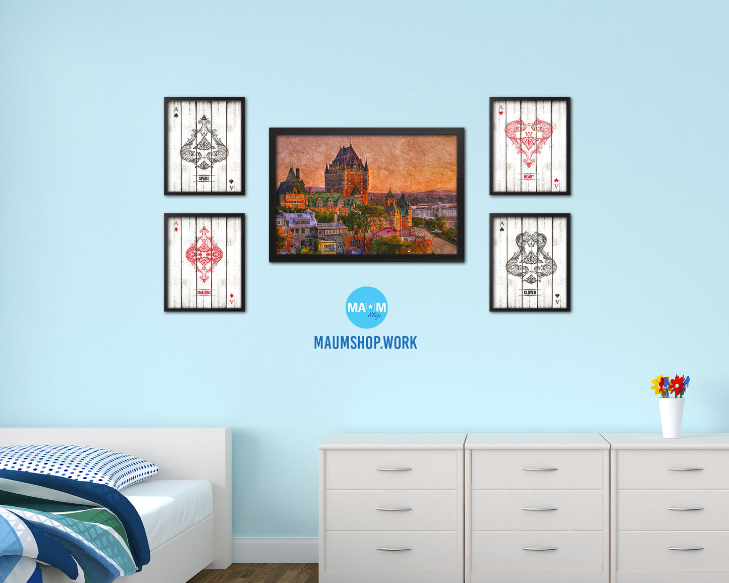 Frontenac Castle, Old Quebec City, North America, Canada, Landmark