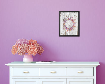 Dear friends, let us love on another, John 4:7 Quote Wood Framed Print Home Decor Wall Art Gifts