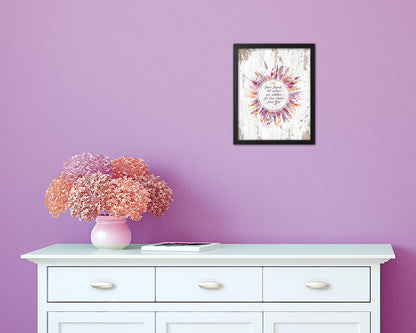 Dear friends, let us love on another, John 4:7 Quote Wood Framed Print Home Decor Wall Art Gifts