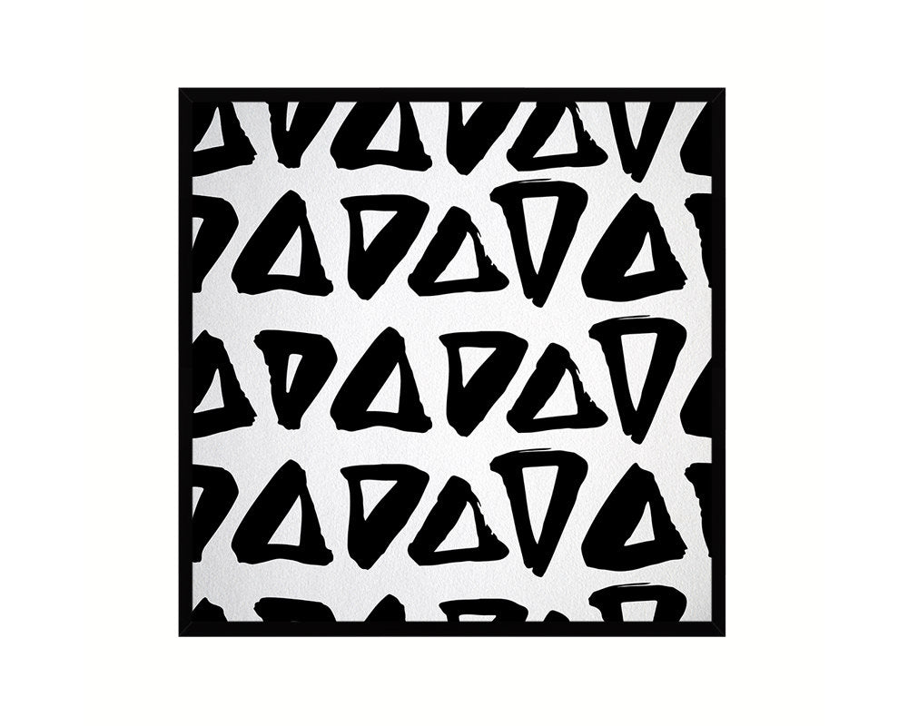 Shape Abstract Artwork Wood Frame Gifts Modern Wall Decor Art Prints