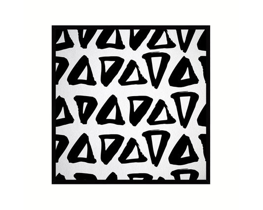 Shape Abstract Artwork Wood Frame Gifts Modern Wall Decor Art Prints