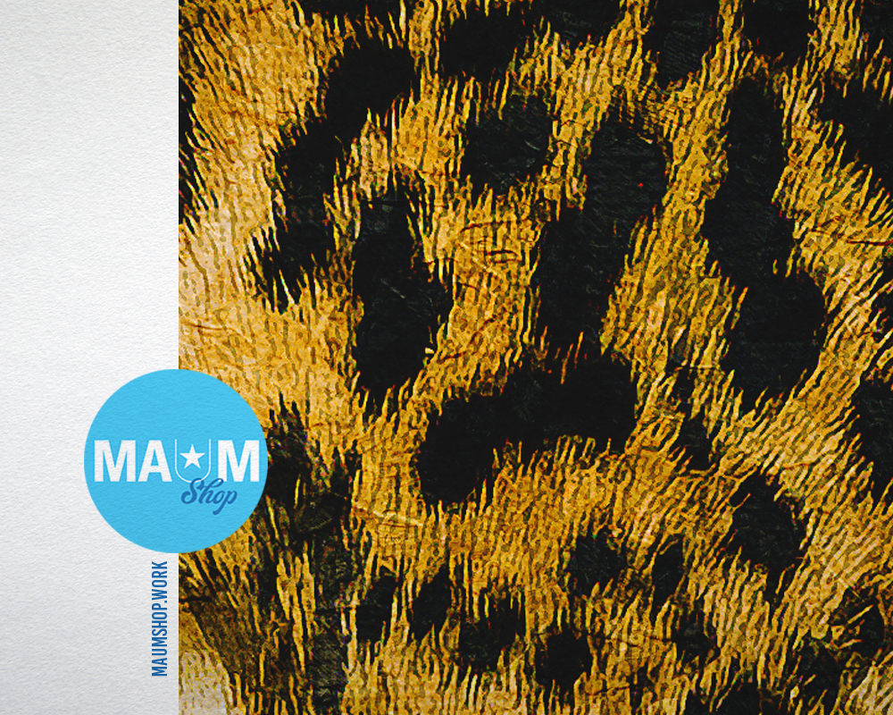 Jaguar Animal Painting Print Framed Art Home Wall Decor Gifts