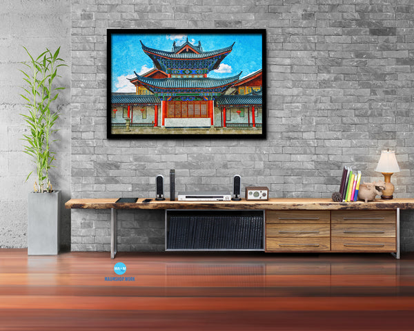 Traditional Chinese Architecture, Mu's Residence, Mufu, Mansion, Lijiang, Yunnan, Asia, China
