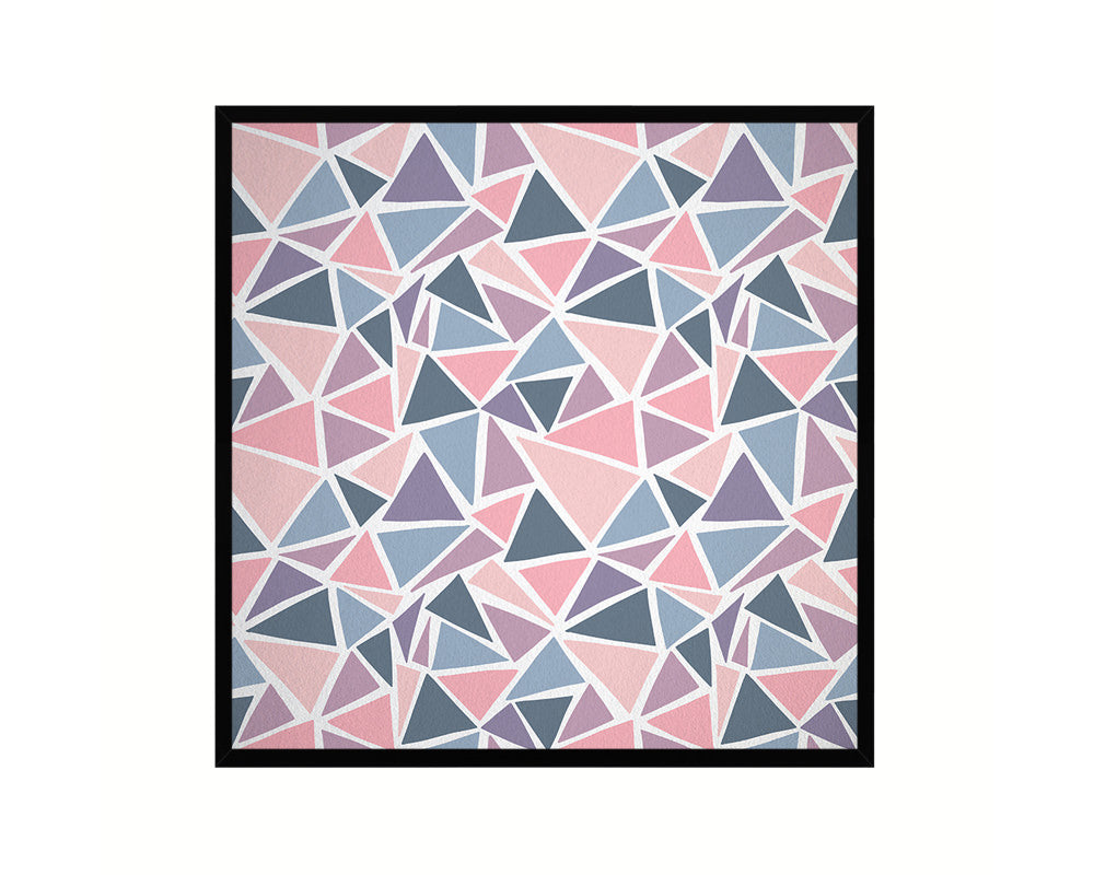 Abstract Pink Artwork Wood Frame Gifts Modern Wall Decor Art Prints