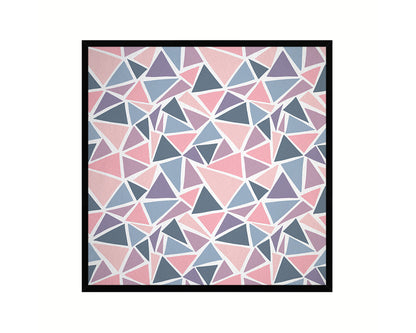 Abstract Pink Artwork Wood Frame Gifts Modern Wall Decor Art Prints