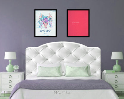 You won't succeed, unless you try Quote Framed Print Wall Decor Art Gifts
