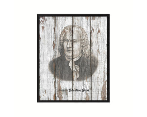 Johann Sebastian Bach Classical Music Framed Print Orchestra Teacher Gifts Home Wall Decor