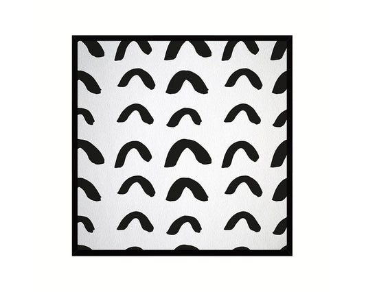 Shape Abstract Artwork Wood Frame Gifts Modern Wall Decor Art Prints