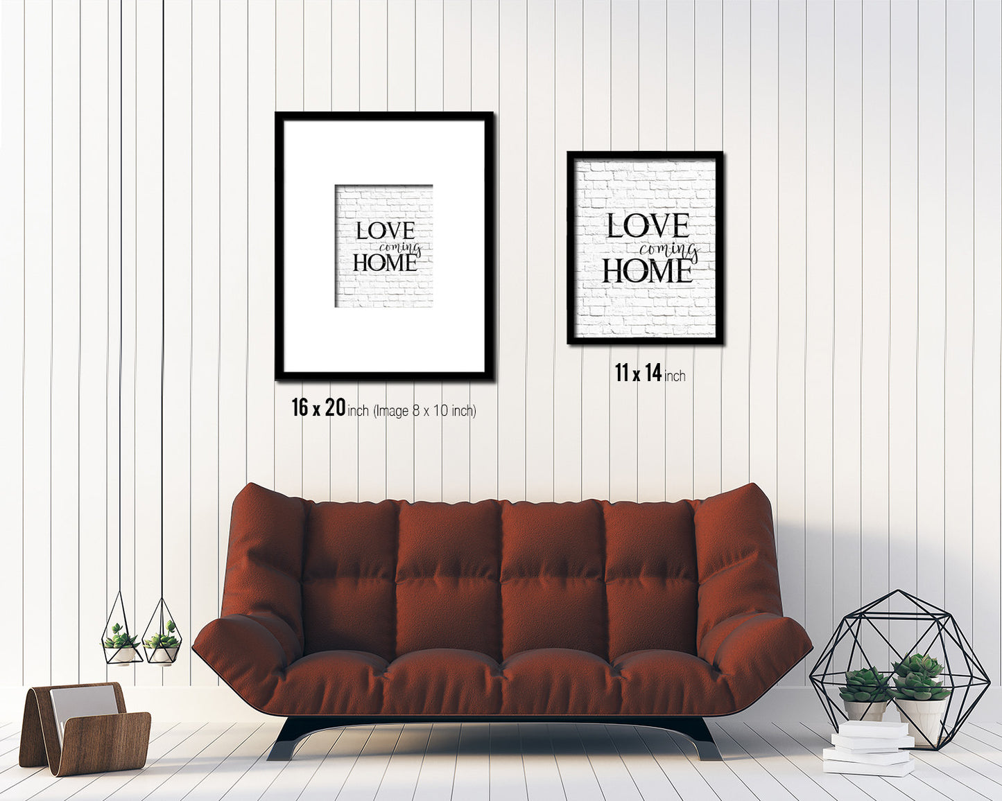 Love coming home Quote Framed Print Home Decor Wall Art Gifts