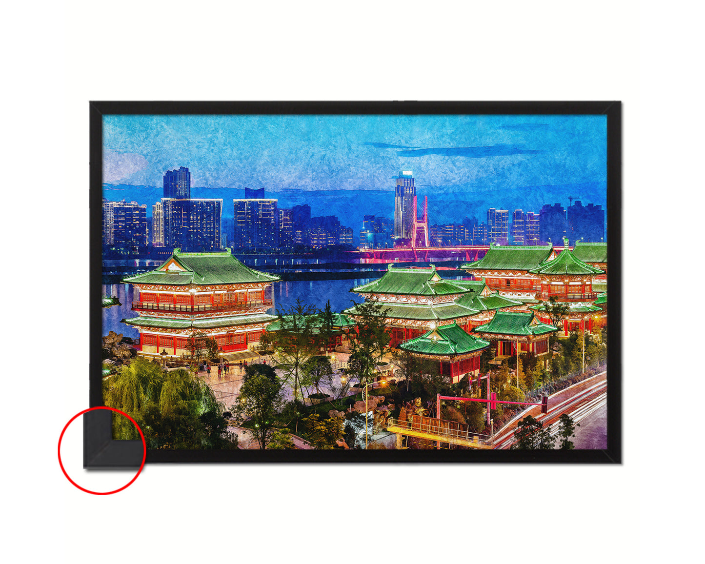 Traditional Ancient Chinese Architecture Nanchang Tengwang Pavilion, Asia, China, Landmark