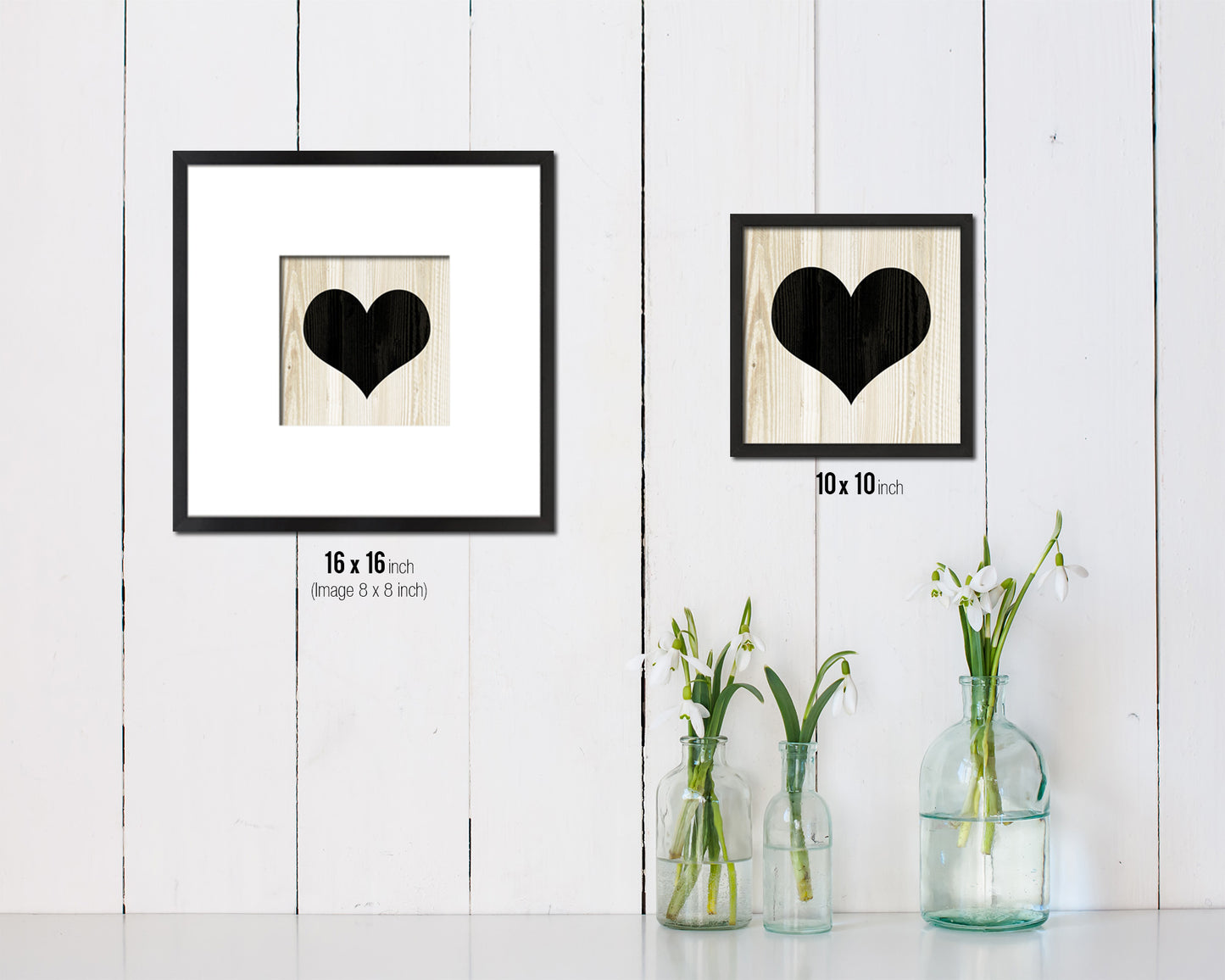 Heart Punctuation Symbol Framed Print Home Decor Wall Art English Teacher Gifts