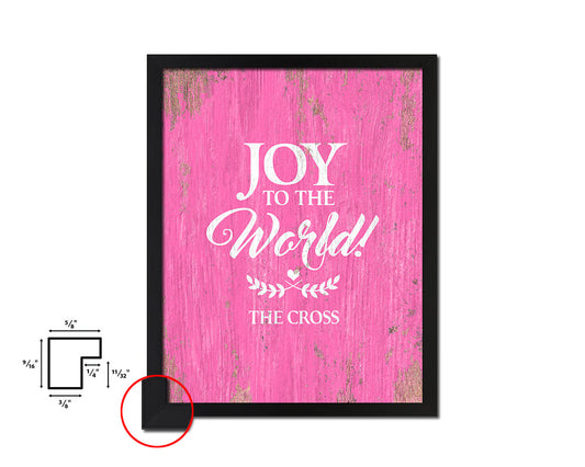 Joy to the world the coopers Quote Framed Print Home Decor Wall Art Gifts